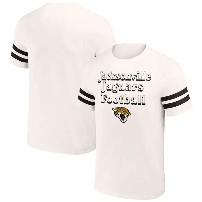 Men's Cream Jacksonville Jaguars x Darius Rucker Collection Vintage T-Shirt